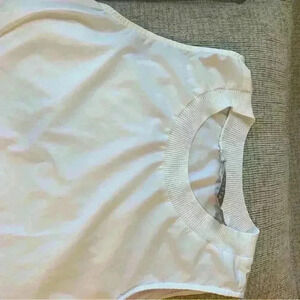 Athleta White Sleeveless Women's Top size small